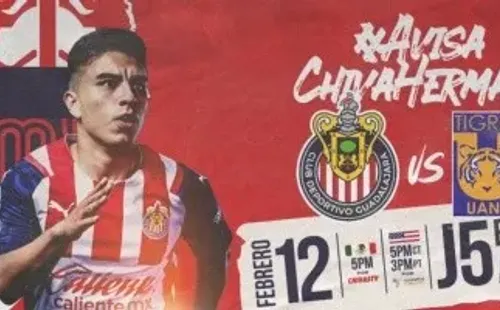 Foto: Twitter oficial de Chivas.