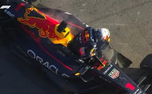 F1: Verstappen abandonó. 