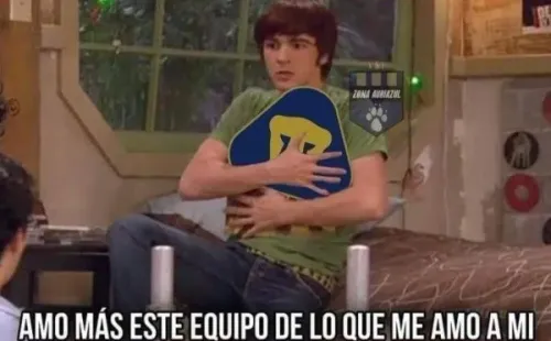 Meme de Cruz Azul vs. Pumas (Twitter)