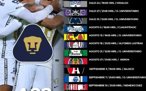 Foto: Twitter Pumas UNAM