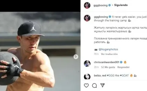 Foto: IG / Gennady Golovkin