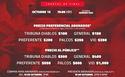 Foto: Twitter Toluca