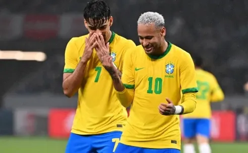 Paquetá bailando con Neymar en Brasil – Getty