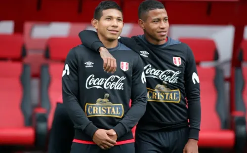 Edison Flores y Andy Polo