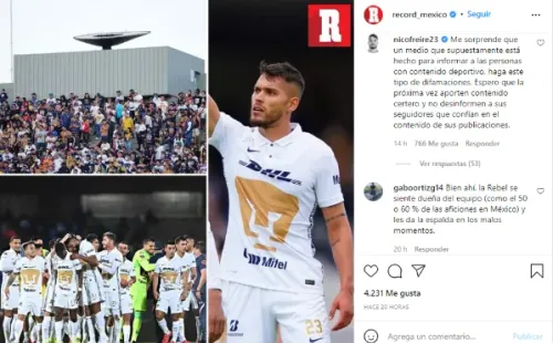 La respuesta de Freire en Instagram.