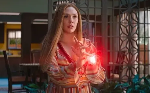 Elizabeth Olsen en WandaVision. Foto: (IMDB)