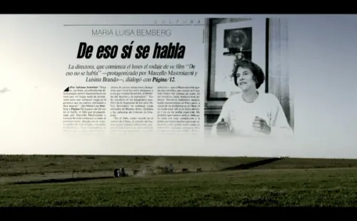 El documental de María Luisa Bemberg: el eco de mi voz muestra cómo fueron los inicios de su carrera