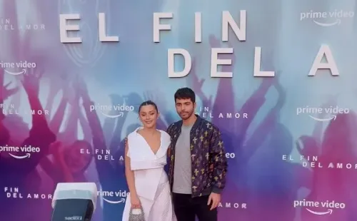 Los hermanos Casero en la premiere de El Fin del Amor. Foto: (Noe Ríos)