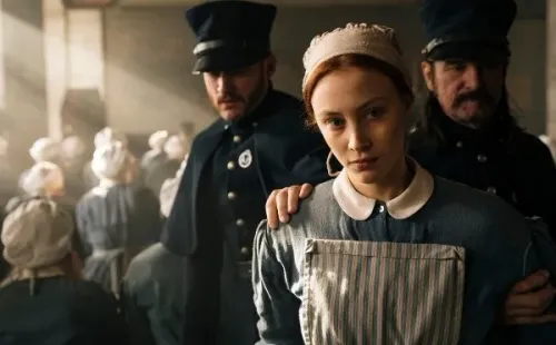 Sarah Gadon en Alias Grace. Foto: (Netflix)