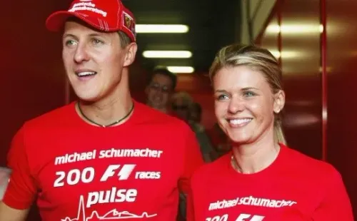 Una vida juntos la que llevan adelante Michael y Corinna Schumacher (Getty Images)