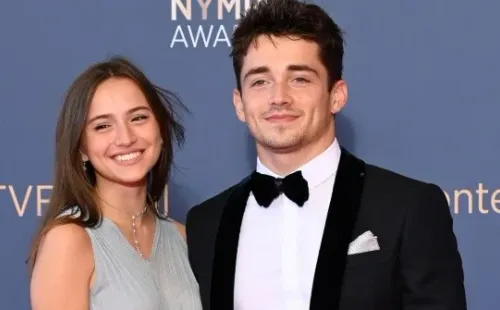 Jóvenes y exitosos, Leclerc y Siné transitan una linda historia de amor (Getty Images)