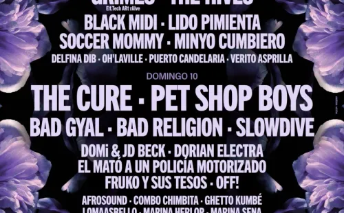 Lineup Primavera Soun Bogotá 2023.