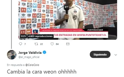 El mensaje de Colo Colo… La respuesta de Valdivia