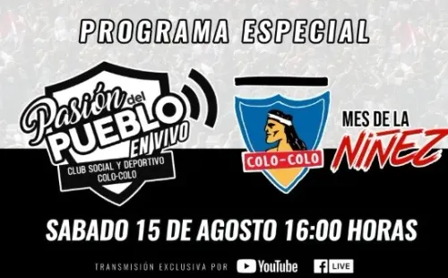 El CSD Colo Colo busca acercar a los niños en tiempos de cuarentena.
