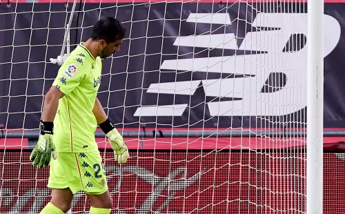 Claudio Bravo en la goleada de hoy