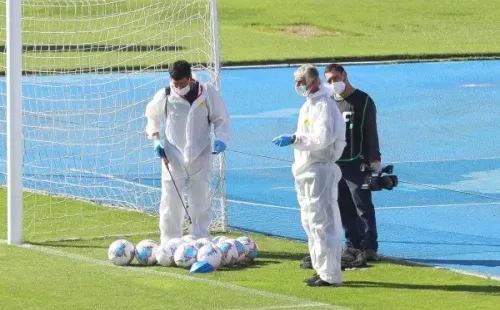 Fernando Yáñez se refirió a los protocolos sanitarios y continuidad del campeonato | Foto: Agencia Uno