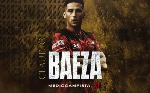 Toluca presenta a Claudio Baeza en Twitter