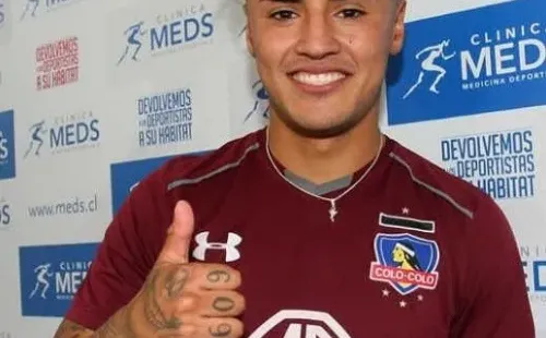 Gaete ya tuvo un breve paso por Colo Colo | Foto: Colo Colo Oficial