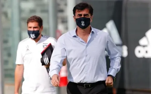 Gustavo Quinteros en Colo Colo