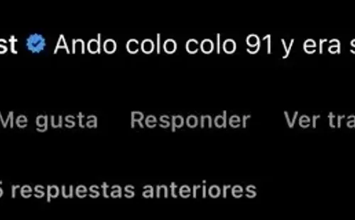Basek modo colocolino para enfrentar a Chuty