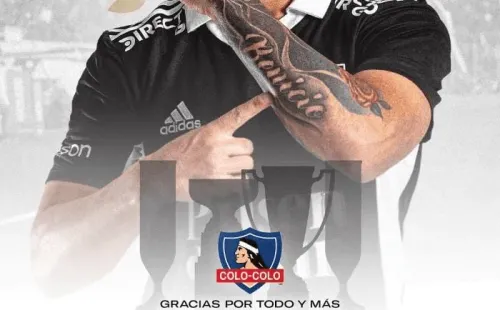 Colo Colo se despide de manera oficial de Gabriel Costa | Imagen: Colo Colo
