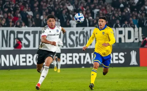 Colo Colo pierde por dos a cero con Boca Juniors en la Copa Libertadores. (Foto: Guillermo Salazar)