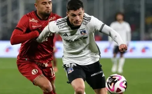 Rodrigo Ureña jugó ante Colo Colo el pasado miércoles