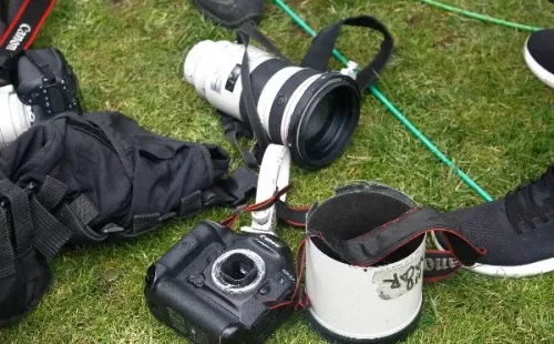 Pinilla y el fotógrafo
