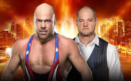 Kurt Angle vs. Baron Corbin