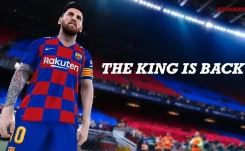 Messi vuelve a ser imagen de PES tras 9 años