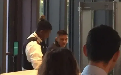 Alexis en la embajada de Estados Unidos