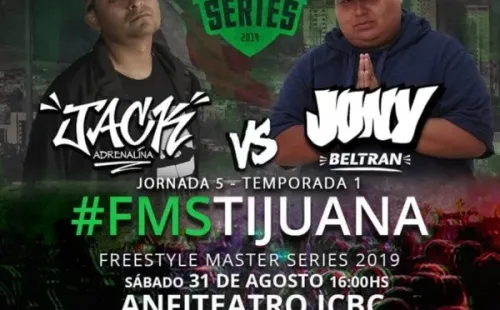 Jack Adrenalina vs. Jony Beltrán