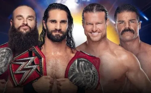 Raw Tag Team Champions: Seth Rollins &amp; Braun Strowman vs. Dolph Ziggler &amp; Robert Roode