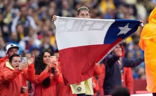 Nicolás Castillo volvió de la mejor manera y se acordó de su pueblo.