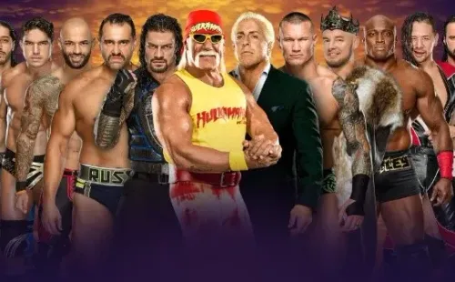 Equipo Hogan vs. Equipo Flair (Lucha 5 vs. 5)