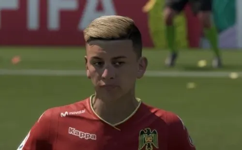 Rostro escaneado de Pablo Aránguiz