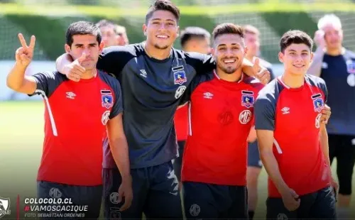 Colo Colo ha vestido de rojo a lo largo de su preparación