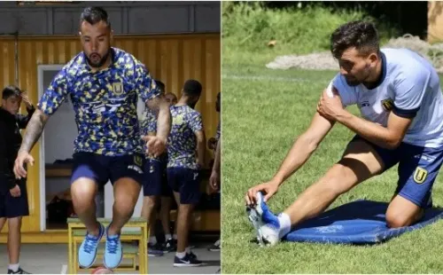 En Universidad de Concepción se atrevieron con una colorida camiseta gris perla y otra azul y amarilla en camuflaje