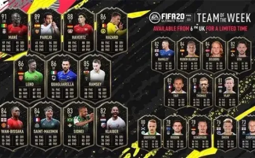 Equipo de la semana
