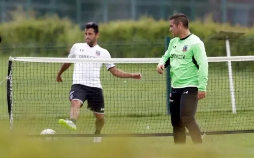 Maldonado trabajó como ayudante de Héctor Tapia en Colo Colo. (Agencia Uno)
