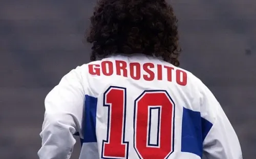 Gorosito vistiendo la 10 de Universidad Católica.