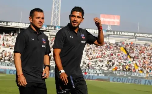 Riffo fue ayudante técnico de Héctor Tapia en Colo Colo. (FOTO: Agencia Uno)