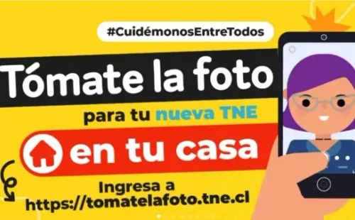 TNE habilitó un sitio para tomarte la foto de tu pase escolar nuevo.