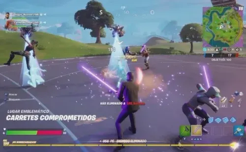 Sables de luz en Fortnite