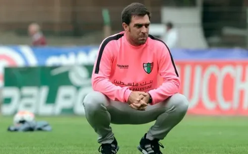 Guede dirigió a Palestino en 2014 y 2015