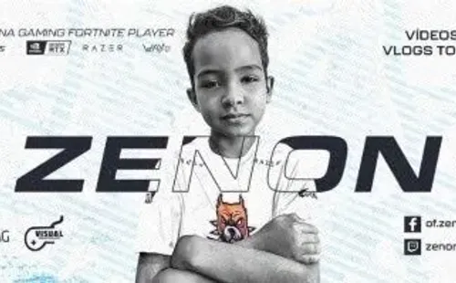 Zenon era todo un niño prodigio en Fortnite.