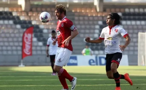 Ángel Carreño se retiró en 2015 en Deportes La Serena, club que hoy defiende Jaime Valdés.