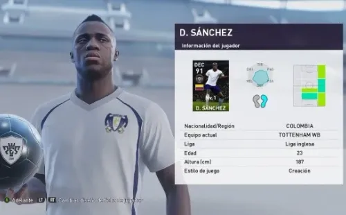 Sánchez jugador destacado del Tottenham