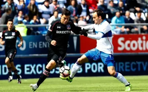 Fernando Meza fue uno de los jugadores más destacados de Colo Colo en los últimos años. Foto: Agencia Uno