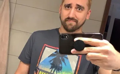 Marcelo Muñoz compartió en su Instagramsu look rubio-colorín.